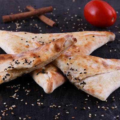 Halloumi Cheese Manoucheh