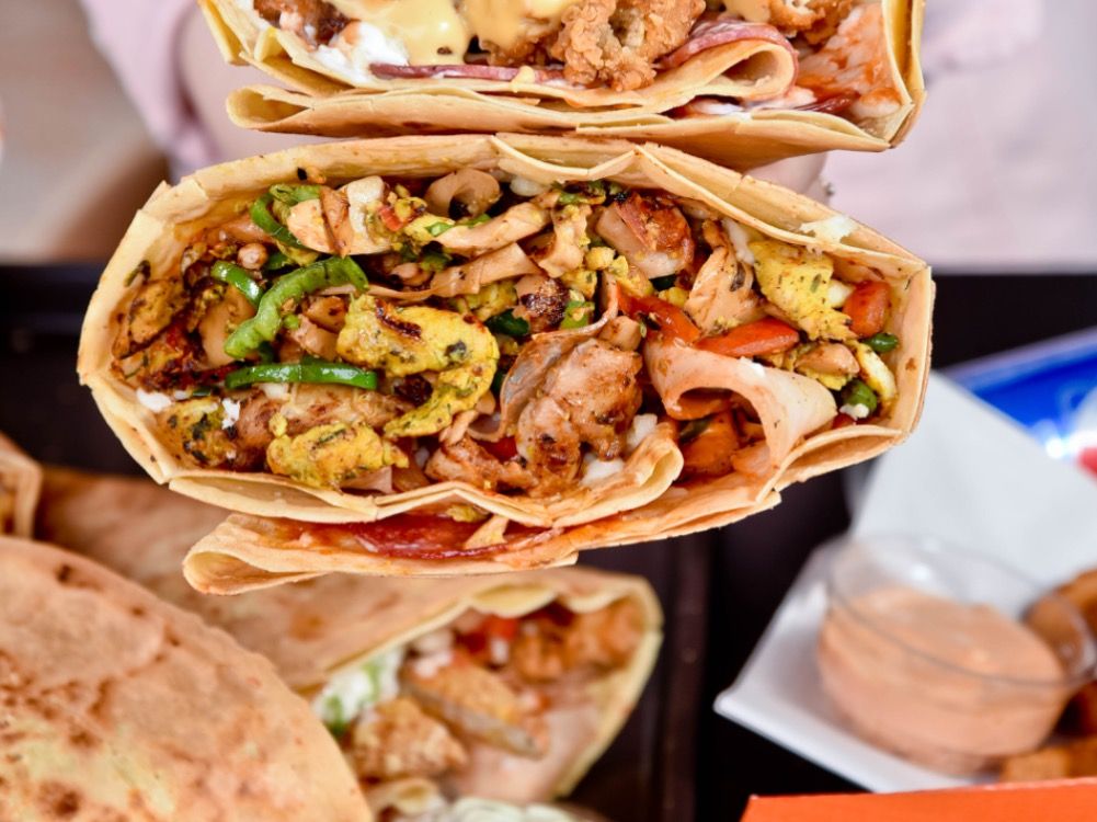 Chicken Fajita Crepe