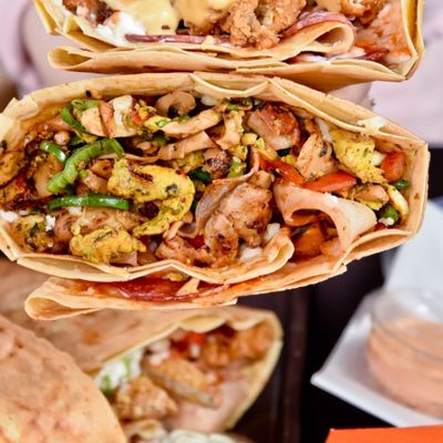 Chicken Fajita Crepe