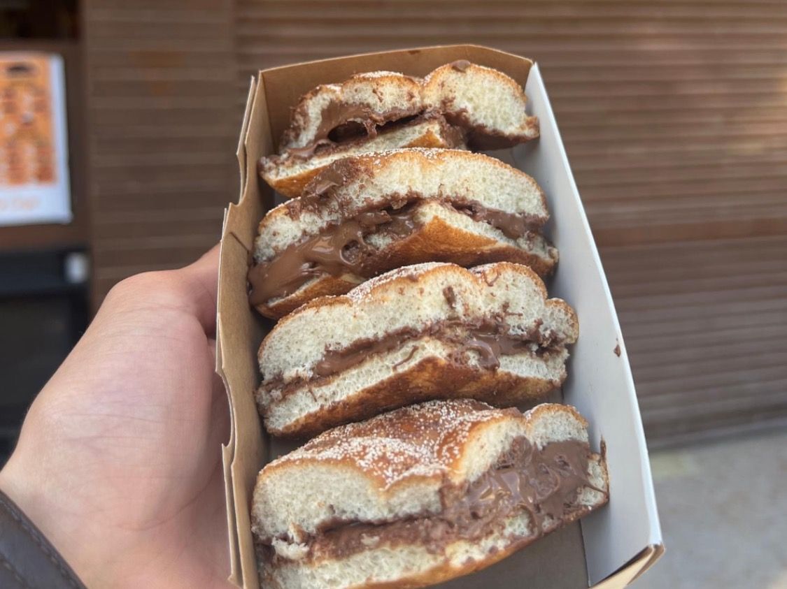 Chocolate Banana Syrian Saj