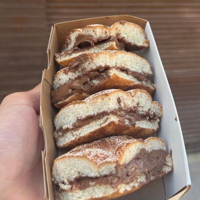 Chocolate Banana Syrian Saj