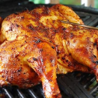 Charcoal Grilled Chicken