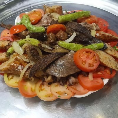 kilo liver, kofta and mombar
