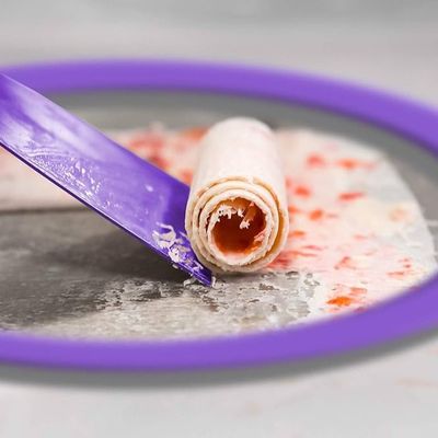Banana Roll With Strawberry