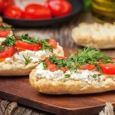 White Cheese Sandwich