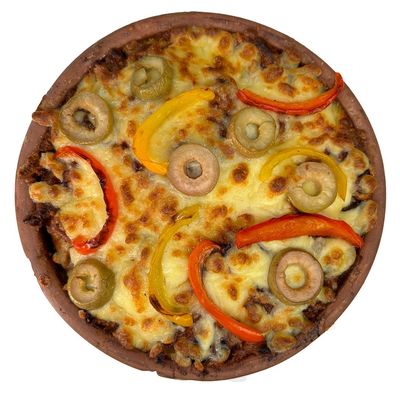 طاجن لحم مع موزاريلا