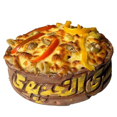 طاجن دجاج بالجبنة الموزاريلا