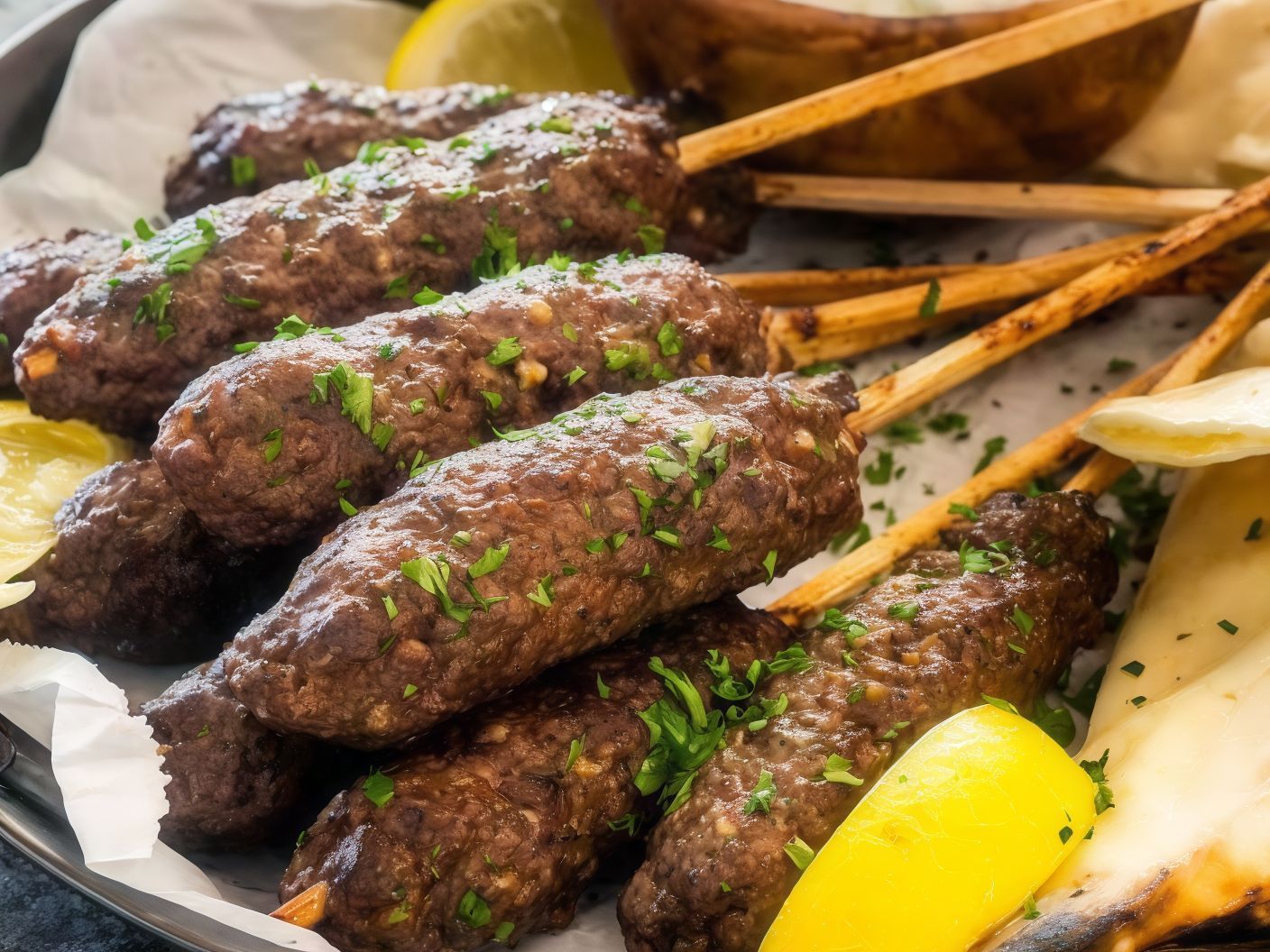 Grilled Kofta Meal