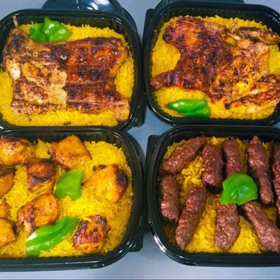 Chicken and 1/2 Kilo Shish And 1/2 Kilo Kofta