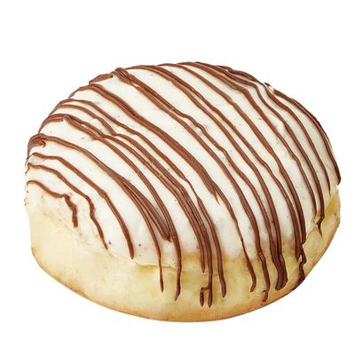 White Cookies "N" Cream Filled Donut