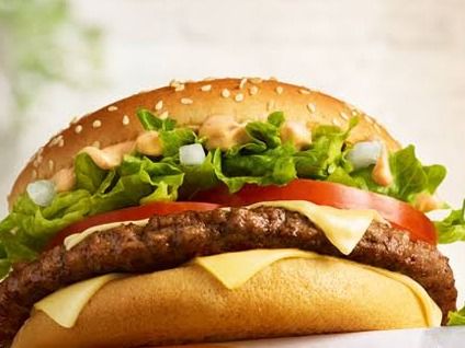 Stuffed Cheese Burger