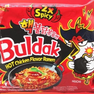 Buldak Hot Chicken Flavor Ramen Noodles 2x