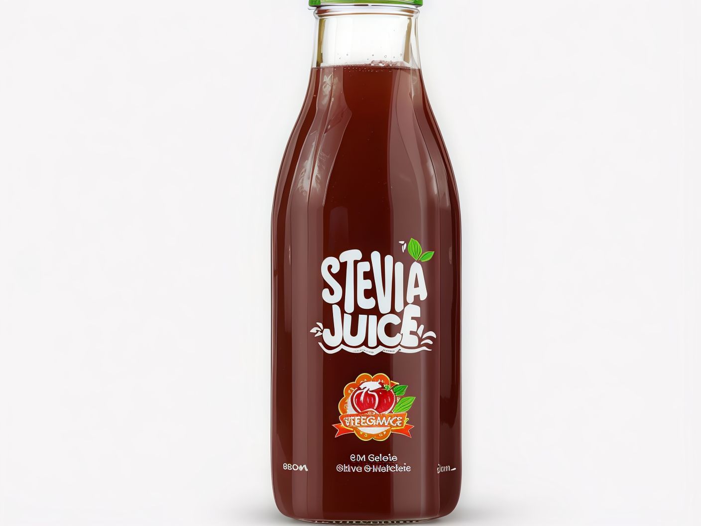 Stevia Juice Pomegranate Juice Sweetened By Natural Stevia