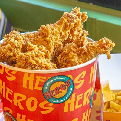 Heros Family Box Fried Chicken