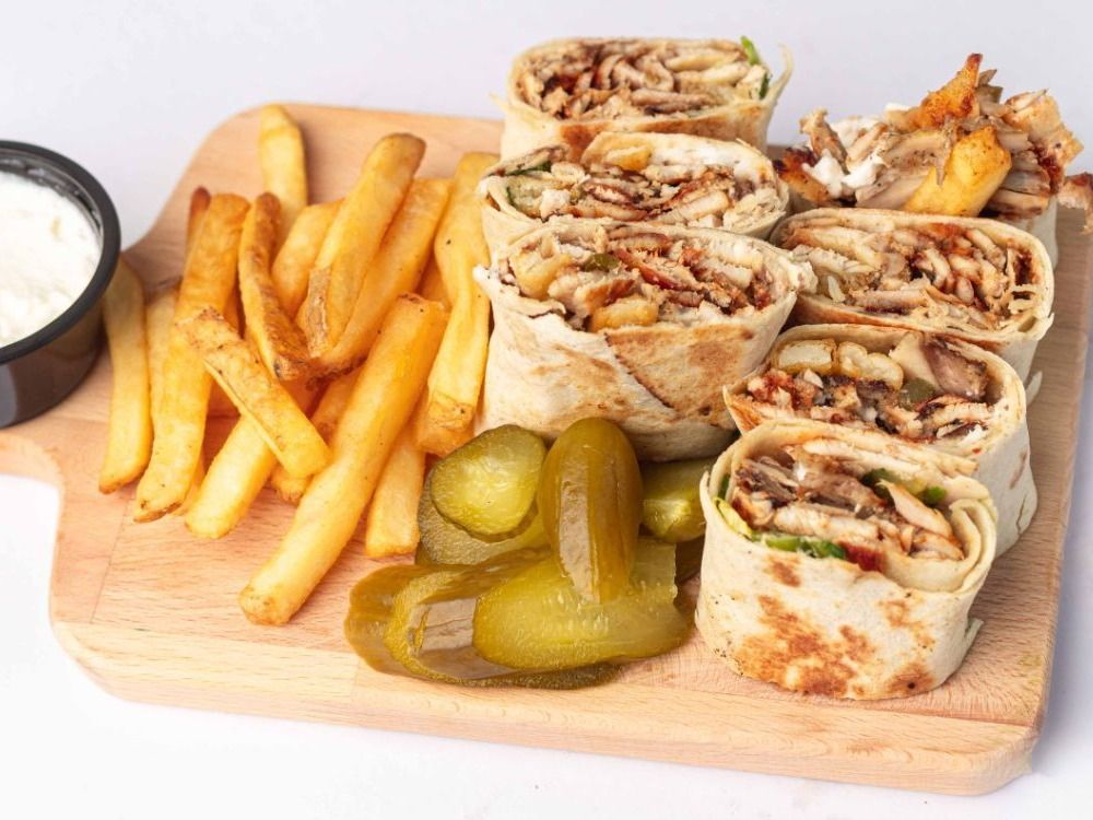 Arabic Chicken Shawerma Meal