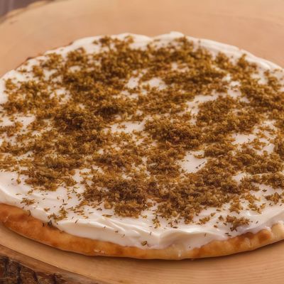 Labneh thyme Manoushe