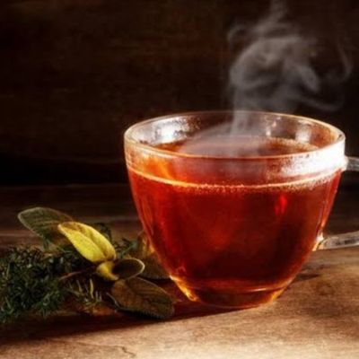 Hot drink red tea