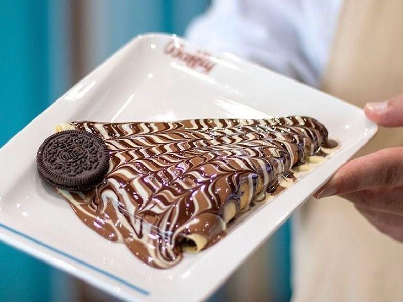 Oreo Chocolate Crepe