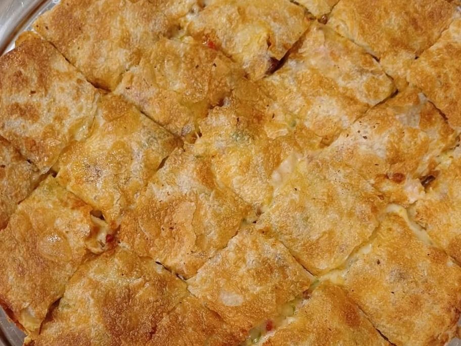 Supreme beef pie