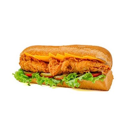 Chicken strips sandwich