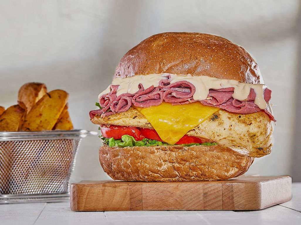 Ceaser Chicken Burger