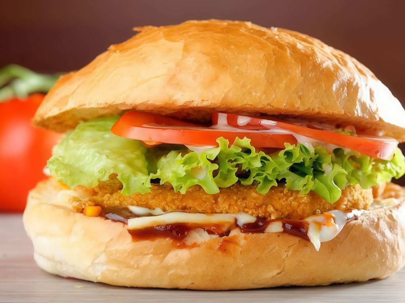 Chicken And Egg Burger
