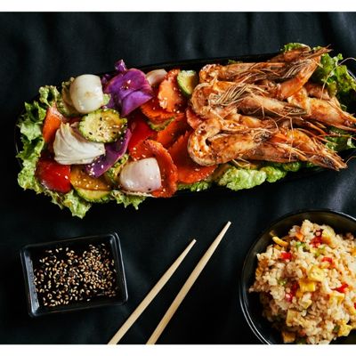 Teppanyaki Tiger Shrimp