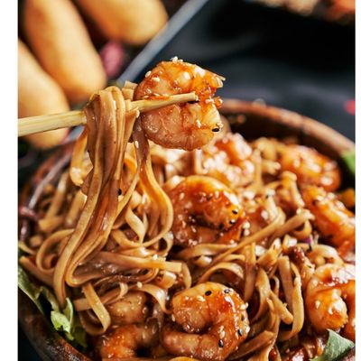 Shrimp Yaki Soba