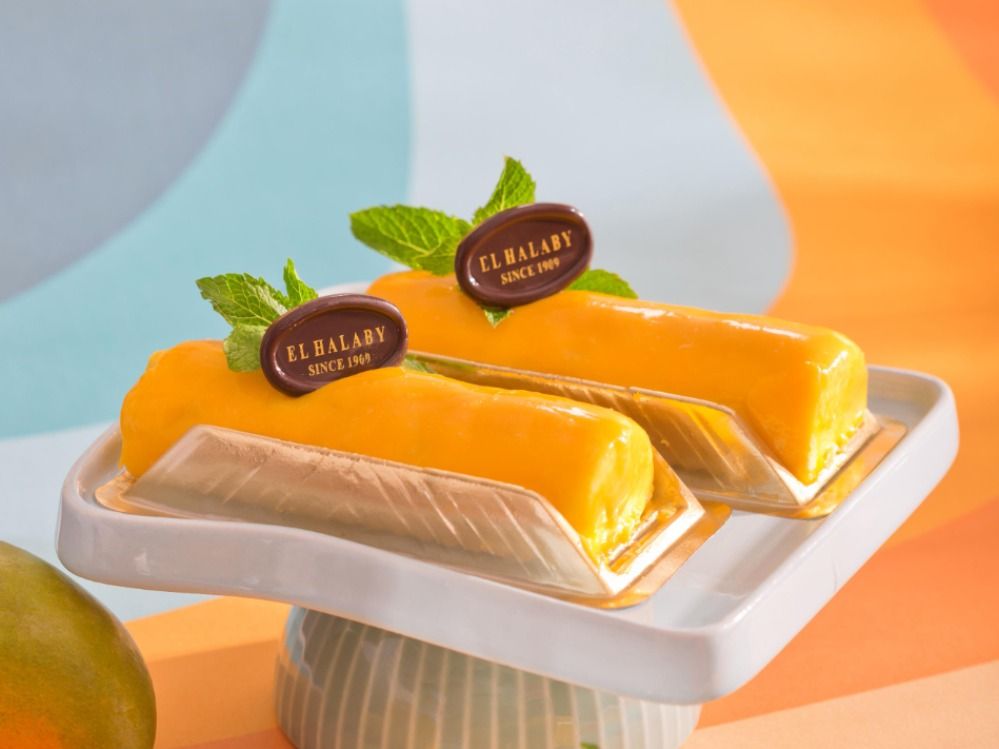 Mango Mousse Piece