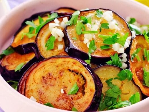 Fried Eggplant Dish