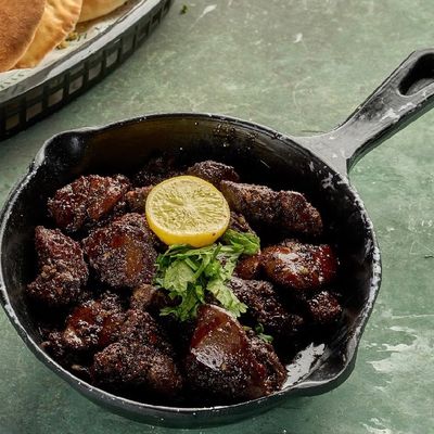 Chicken Liver With Pomegranate Molasses