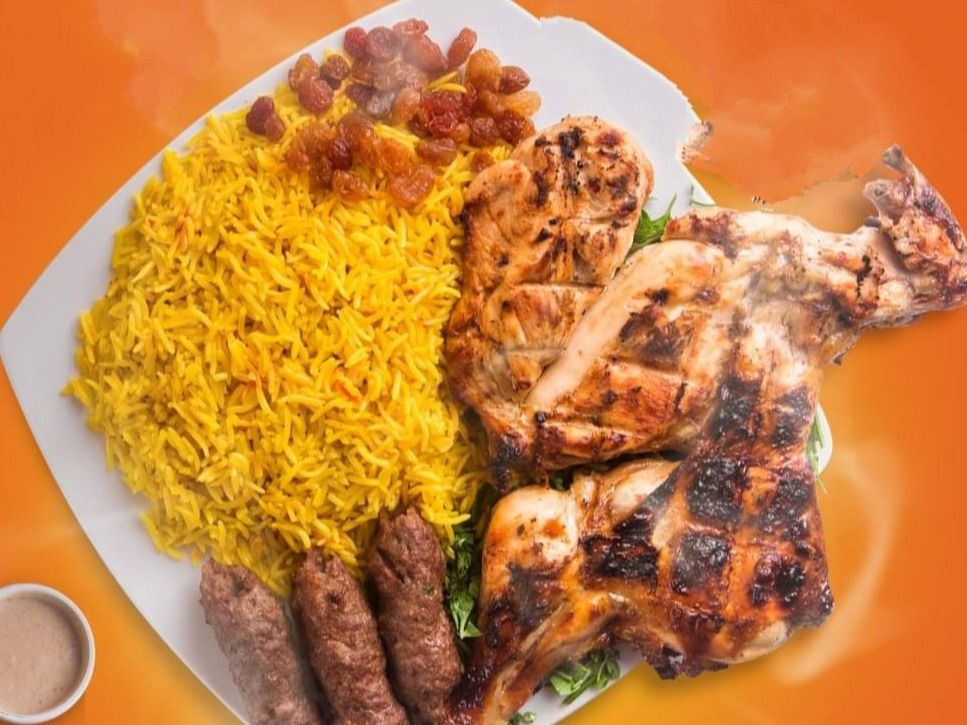 Half Grilled Chicken With 3 Pieces Of Kofta