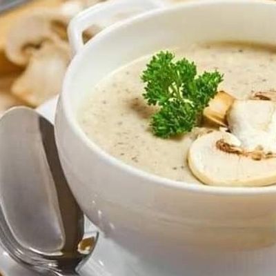 Cream of mushroom soup