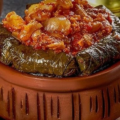 Grape Leaves With Knuckles Tajine