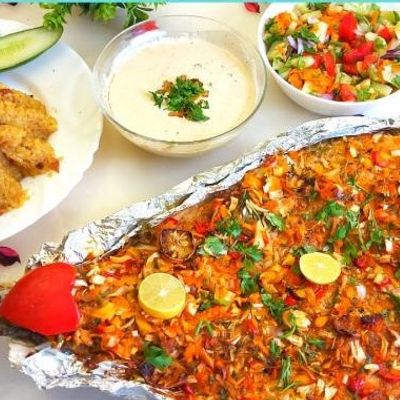 وجبة بوري مشوي سنجاري