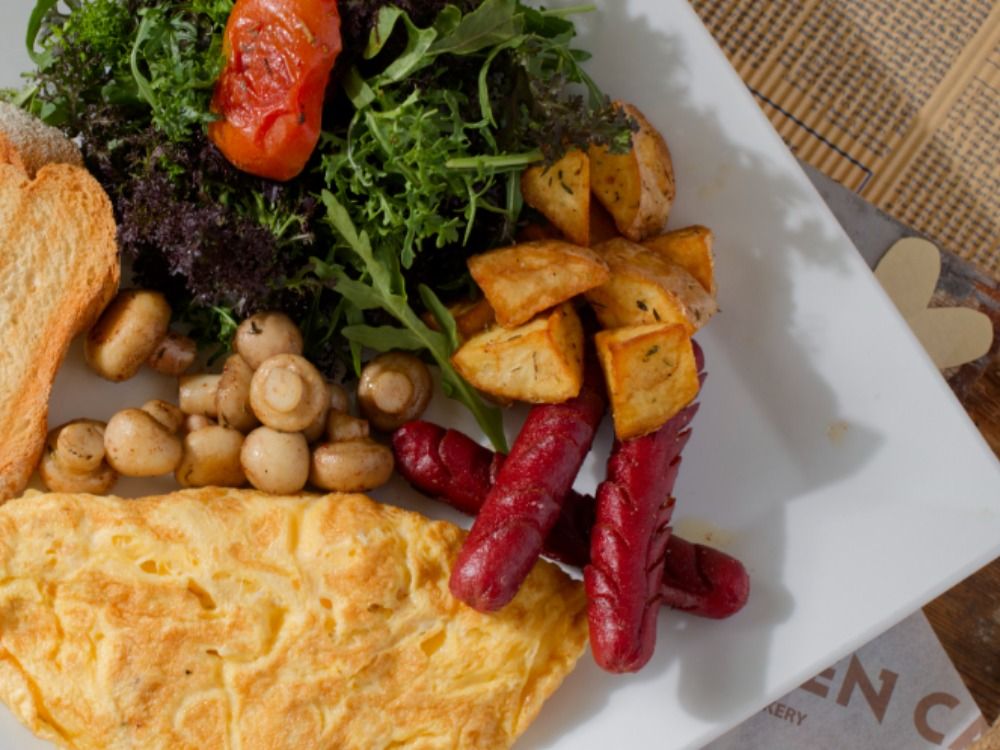 Susage Omelette