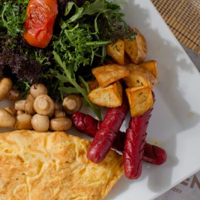 Susage Omelette