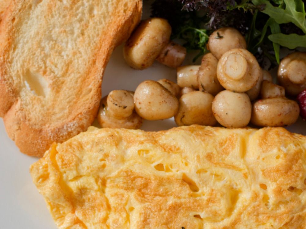 Smoked Turkey Omelette