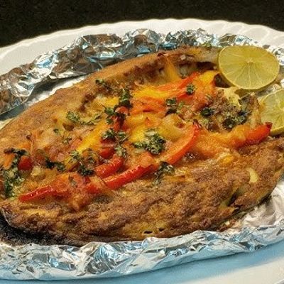 Grilled Local Sea Bass Singari Style