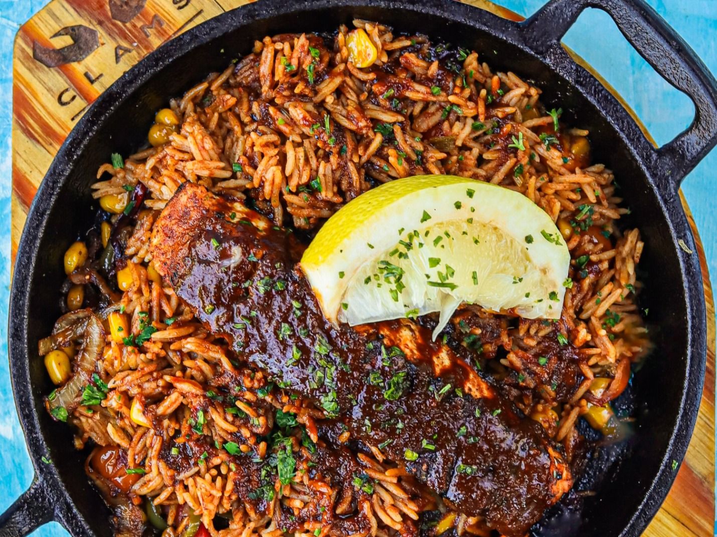 Sizzling Salmon
