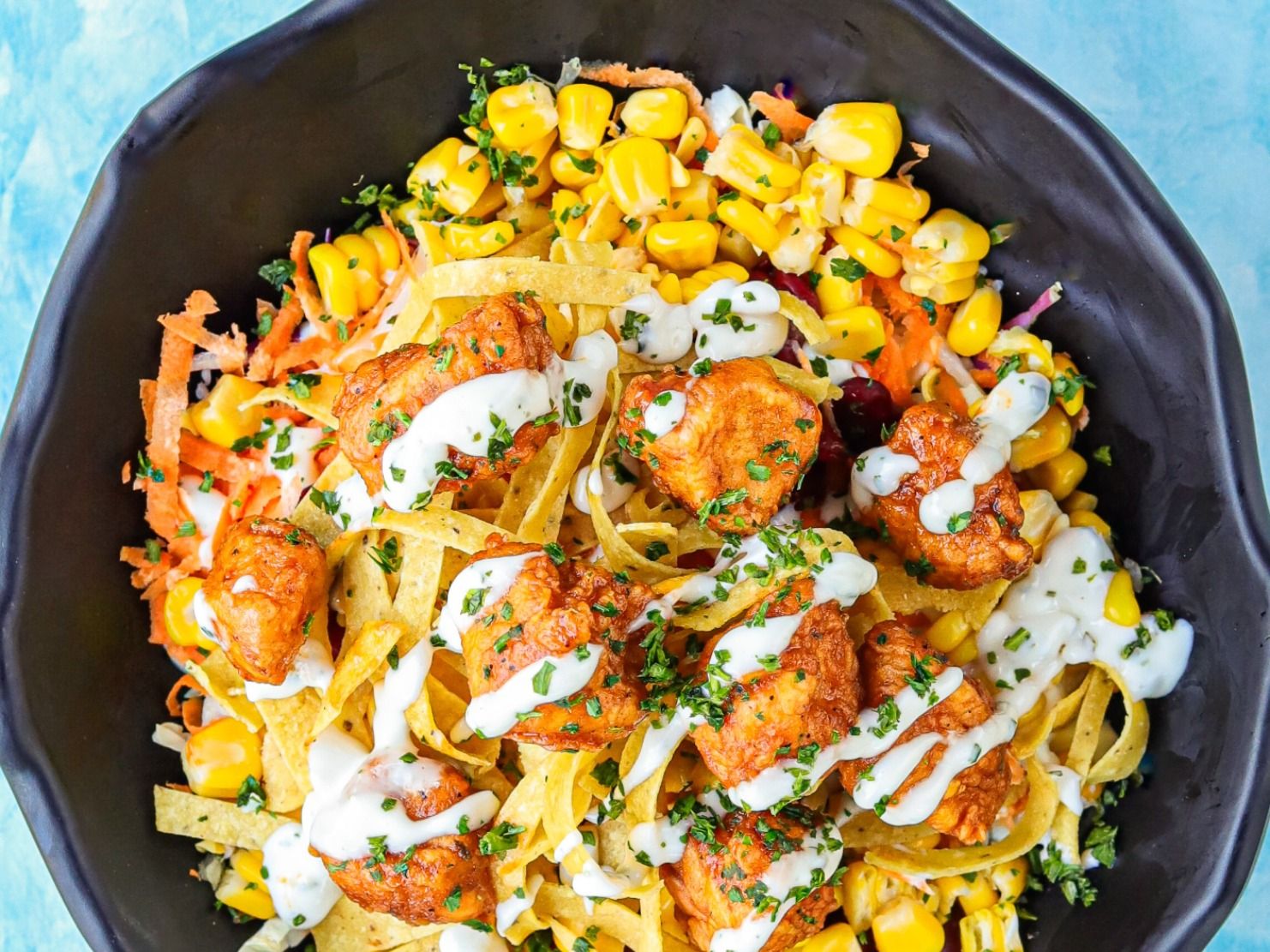 Spicy Buffalo Salad