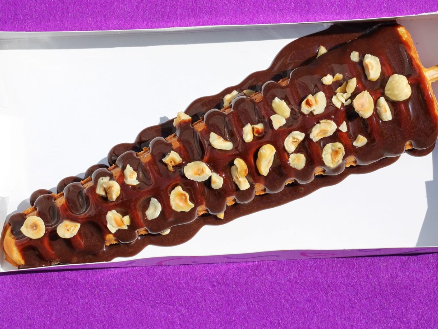 Milk Choclate Stick Waffle