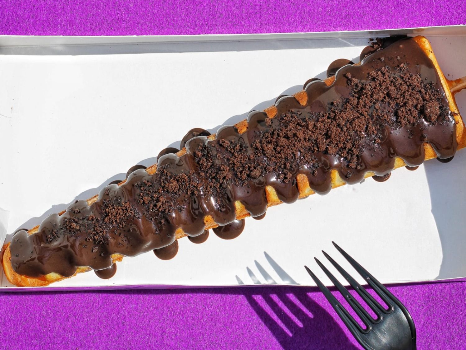 oreo stick waffle