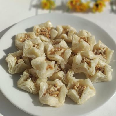 Hazelnut Aish Baklava