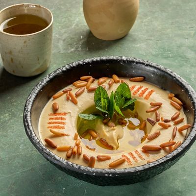Hummus With Pine Nuts