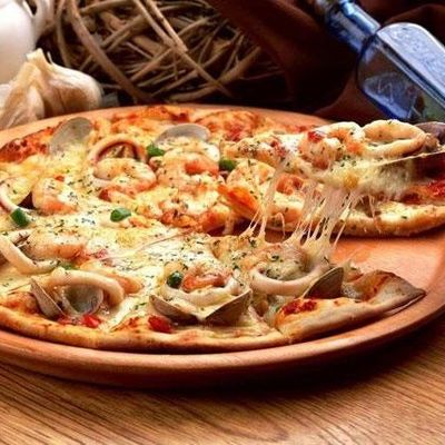 Seafood Pizza Ranch