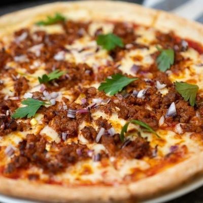 Minced Meat Pizza