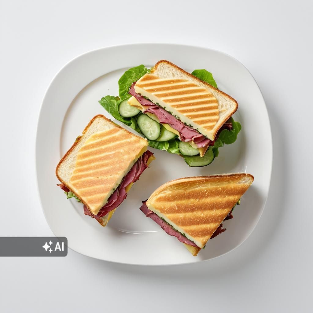 Panini Pastrami Cheese