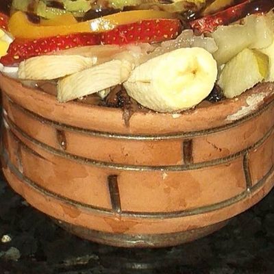 Nutella Fruit Casserole