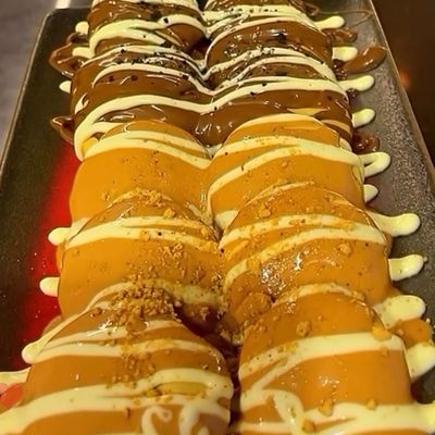Lotus Nutella Mini Pancakes